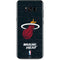 NBA Miami Heat Black Partial Logo Galaxy S8 Skin