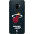 NBA Miami Heat Black Partial Logo Galaxy S9 Plus Skin