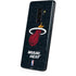 NBA Miami Heat Black Partial Logo Galaxy S9 Plus Skin