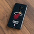 NBA Miami Heat Black Partial Logo Galaxy S9 Plus Skin