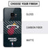 NBA Miami Heat Black Partial Logo Galaxy S9 Skin