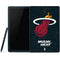 NBA Miami Heat Black Partial Logo Samsung Galaxy Tab Skin