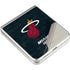NBA Miami Heat Black Partial Logo Galaxy Z Flip3 5G Skin
