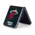 NBA Miami Heat Black Partial Logo Galaxy Z Flip5 5G Skin