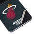 NBA Miami Heat Black Partial Logo Galaxy Z Flip5 5G Skin
