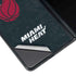 NBA Miami Heat Black Partial Logo Galaxy Z Fold4 5G Skin