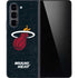 NBA Miami Heat Black Partial Logo Galaxy Z Fold5 5G Skin