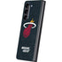 NBA Miami Heat Black Partial Logo Galaxy Z Fold5 5G Skin