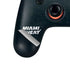 NBA Miami Heat Black Partial Logo Google Stadia Controller Skin