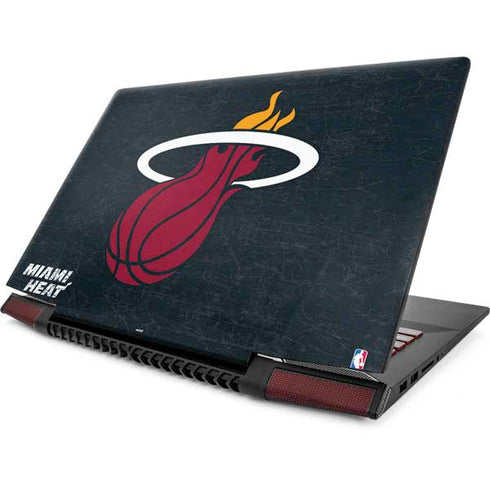 NBA Miami Heat Black Partial Logo Lenovo IdeaPad Skin
