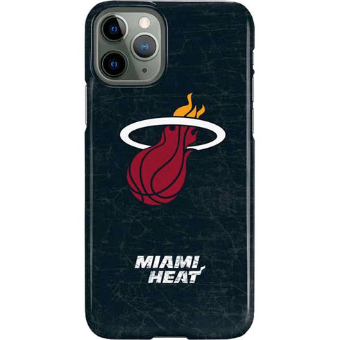NBA Miami Heat Black Partial Logo iPhone 11 Pro Lite Case