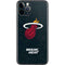 NBA Miami Heat Black Partial Logo iPhone 11 Pro Skin