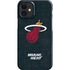 NBA Miami Heat Black Partial Logo iPhone 12 Mini Lite Case