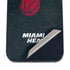 NBA Miami Heat Black Partial Logo iPhone 12 Mini Skin