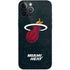 NBA Miami Heat Black Partial Logo iPhone 12 Pro Max Skin