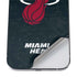 NBA Miami Heat Black Partial Logo iPhone 12 Pro Max Skin