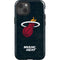 NBA Miami Heat Black Partial Logo iPhone 13 Impact Case