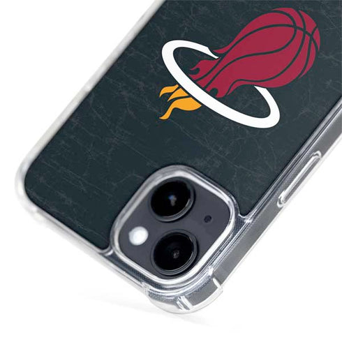 NBA Miami Heat Black Partial Logo iPhone 13 MagSafe Case
