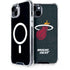 NBA Miami Heat Black Partial Logo iPhone 14 MagSafe Case