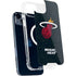 NBA Miami Heat Black Partial Logo iPhone 15 Plus MagSafe Case