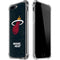 NBA Miami Heat Black Partial Logo iPhone 7/8 Plus Clear Case