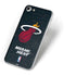NBA Miami Heat Black Partial Logo iPhone 7 Skin