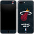 NBA Miami Heat Black Partial Logo iPhone 8 Plus Skin