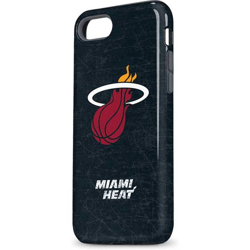 NBA Miami Heat Black Partial Logo iPhone 8 Pro Case