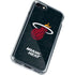 NBA Miami Heat Black Partial Logo iPhone SE (2nd & 3rd Gen) Clear Case