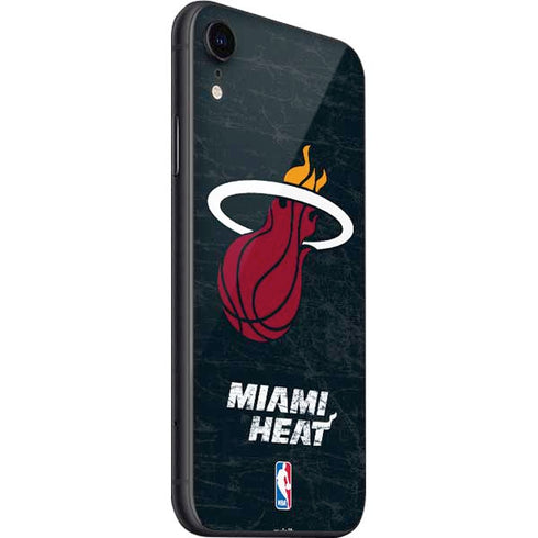 NBA Miami Heat Black Partial Logo iPhone SE (2nd & 3rd Gen) Skin