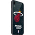 NBA Miami Heat Black Partial Logo iPhone SE (2nd & 3rd Gen) Skin