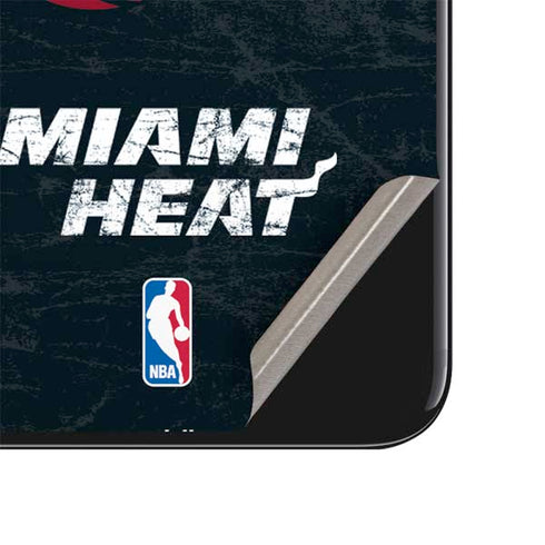 NBA Miami Heat Black Partial Logo iPhone SE (2nd & 3rd Gen) Skin