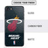 NBA Miami Heat Black Partial Logo iPhone SE (2nd & 3rd Gen) Skin