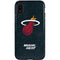 NBA Miami Heat Black Partial Logo iPhone XR Pro Case
