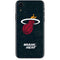 NBA Miami Heat Black Partial Logo iPhone XR Skin