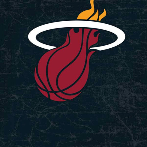 NBA Miami Heat Black Partial Logo iPhone XS Max Skin