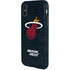 NBA Miami Heat Black Partial Logo iPhone XS Pro Case