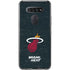 NBA Miami Heat Black Partial Logo LG K51/Q51 Clear Case