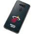 NBA Miami Heat Black Partial Logo LG K51/Q51 Clear Case