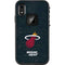 NBA Miami Heat Black Partial Logo LifeProof Fre iPhone Skin