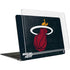 NBA Miami Heat Black Partial Logo MacBook Air 15in (2023-2025) Case plus Skin