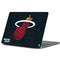 NBA Miami Heat Black Partial Logo Apple MacBook Pro 13-inch Skin