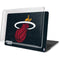NBA Miami Heat Black Partial Logo MacBook Pro 16in (2019-20) Case plus Skin