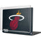 NBA Miami Heat Black Partial Logo MacBook Pro 16in (2021-25) Case plus Skin
