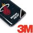 NBA Miami Heat Black Partial Logo Moto E5 Plus Skin