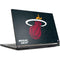 NBA Miami Heat Black Partial Logo MSI GS65 Stealth Laptop Skin