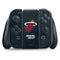 NBA Miami Heat Black Partial Logo Nintendo Switch (2017-2021) Joy-Con Controller Skin