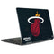 NBA Miami Heat Black Partial Logo Notebook 9 Pro 13in (2017) Skin