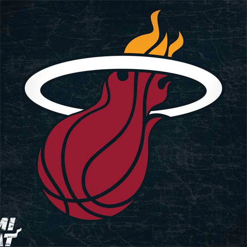NBA Miami Heat Black Partial Logo Notebook 9 Pro 13in (2017) Skin