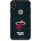NBA Miami Heat Black Partial Logo Otterbox Commuter iPhone Skin